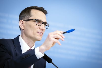 El presidente del Swiss National Bank's Martin Schlegel