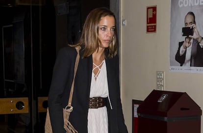 Alejandra Conde durante el estreno del documental 'Mario Conde' en Madrid en octubre de 2015.