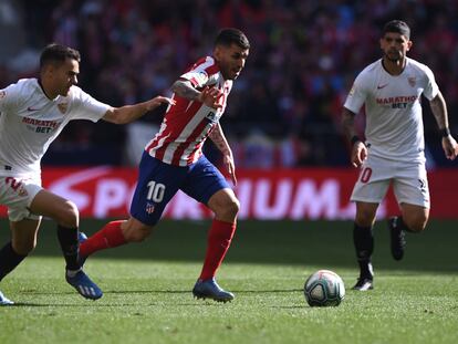 Atlético Madrid - Sevilla, la Liga Santander en imágenes