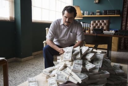 Wagner Moura é Pablo Escobar em 'Narcos'