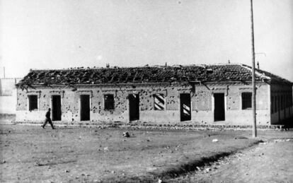 Una de las imágenes de la exposición La Barbarie cayó del cielo.