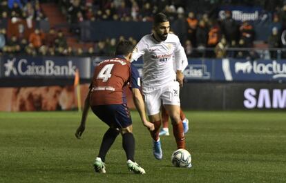 Dabbur, en el partido ante Osasuna. 