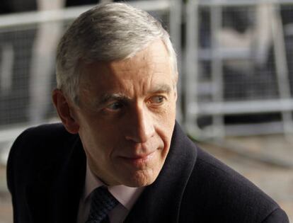 El ex ministro británico de Asuntos Exteriores y actual titular de Justicia, Jack Straw, a su llegada a la sede de la comisión que investiga la guerra de Irak