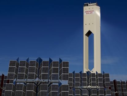 Una de las plantas termosolares de Abengoa