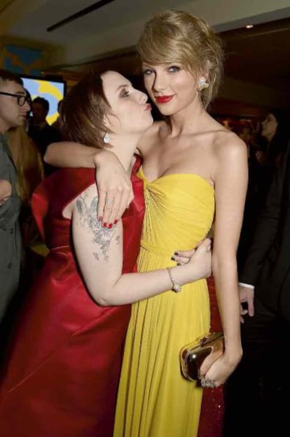 Lena &#039;ketchup&#039; y Taylor &#039;mostaza&#039;: forever friends.