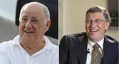 Amancio Ortega and Bill Gates