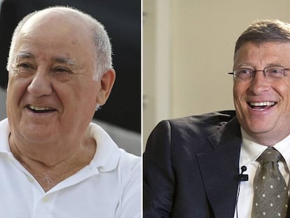 Amancio Ortega i Bill Gates