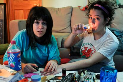 Un fotograma de la serie ‘Broad City’.