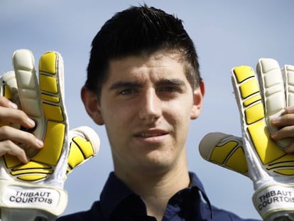 Thibaut Courtois, portero del Atlético de Madrid.