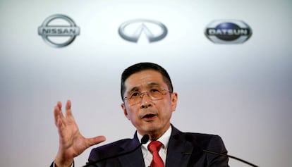 El presidente de Nissan Motor Hiroto Saikawa.