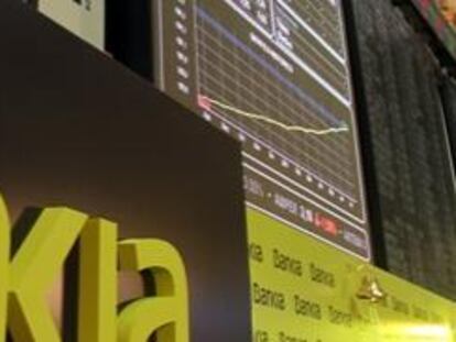 Imagen de la salida a Bolsa de Bankia en 2011