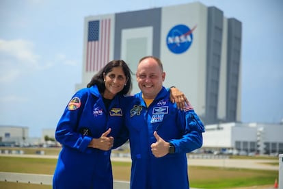 NASA astronautas atrapados en el espacio