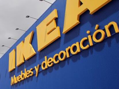 Facha de una tienda de Ikea en Madrid