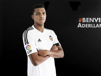 Aderllan Santos, jugador del Valencia