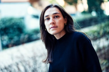 Sandra Romero, directora de cine de 'Por donde pasa el silencio', el viernes 29 de noviembre en el centro de Madrid.