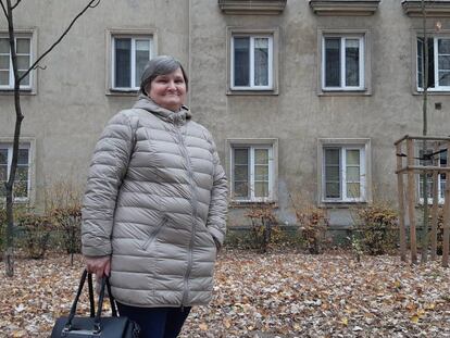 María Popko, ucrania de 54 años, reside cerca de Varsovia. Trabaja de limpiadora, administrativa y también de cocinera por encargo.