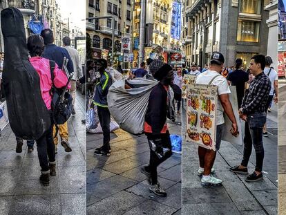 Una aldea gala en la Gran Vía