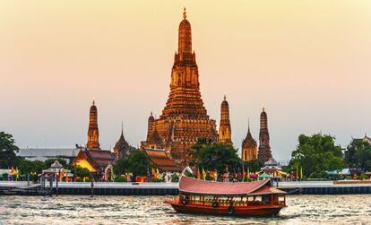 El templo budista Wat Arun, en Bangkok.