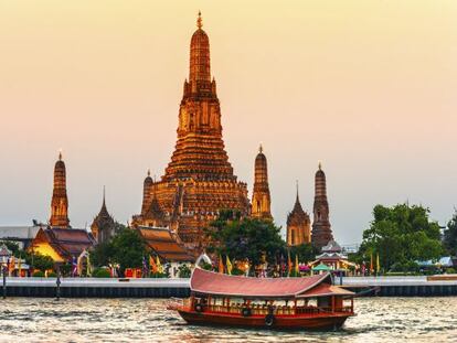 El templo budista Wat Arun, en Bangkok.