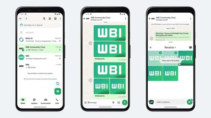 Nuevas opciones al compartir imágenes en WhatsApp para Android