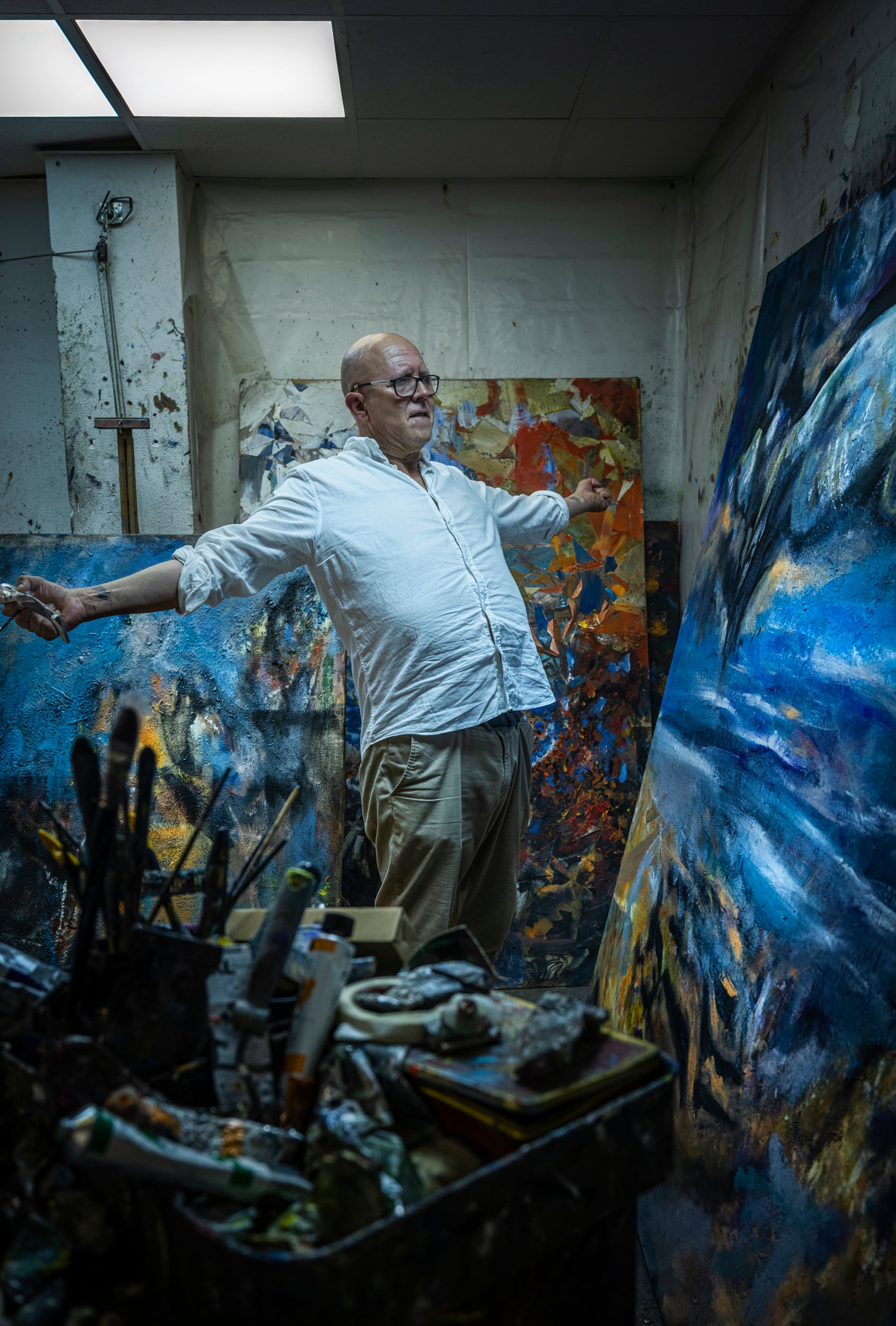 Jesús Galiana, el artista después del párkinson