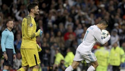 Cristiano Ronaldo igualou o marcador em cobrança de pênalti.