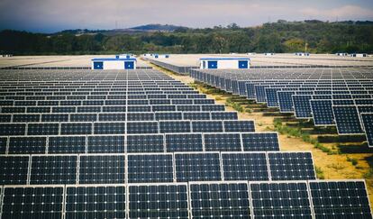 Centro de energía solar en Cádiz.