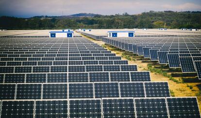 Centro de energía solar en Cádiz. 