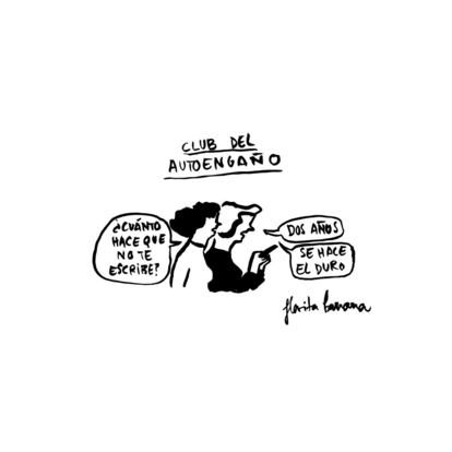 A Flavita le va bien, dice. No se queja. "Cuando empecé a tener algo de éxito pensé en la suerte que había tenido de meterme en un estilo en el que no tengo bastante competencia". A pesar de la ola de ilustradoras, cada vez mayor gracias a Internet, Flavita sigue sin ver "una competencia clara en temas generales y con tono cínico".