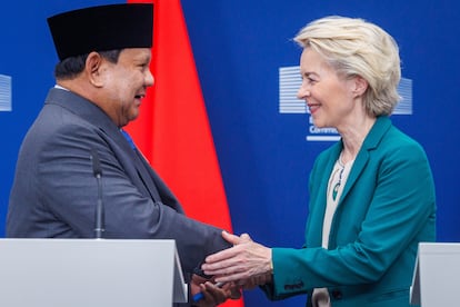 Prabowo Subianto, Ursula von der Leyen