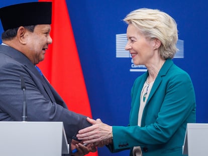 Prabowo Subianto, Ursula von der Leyen