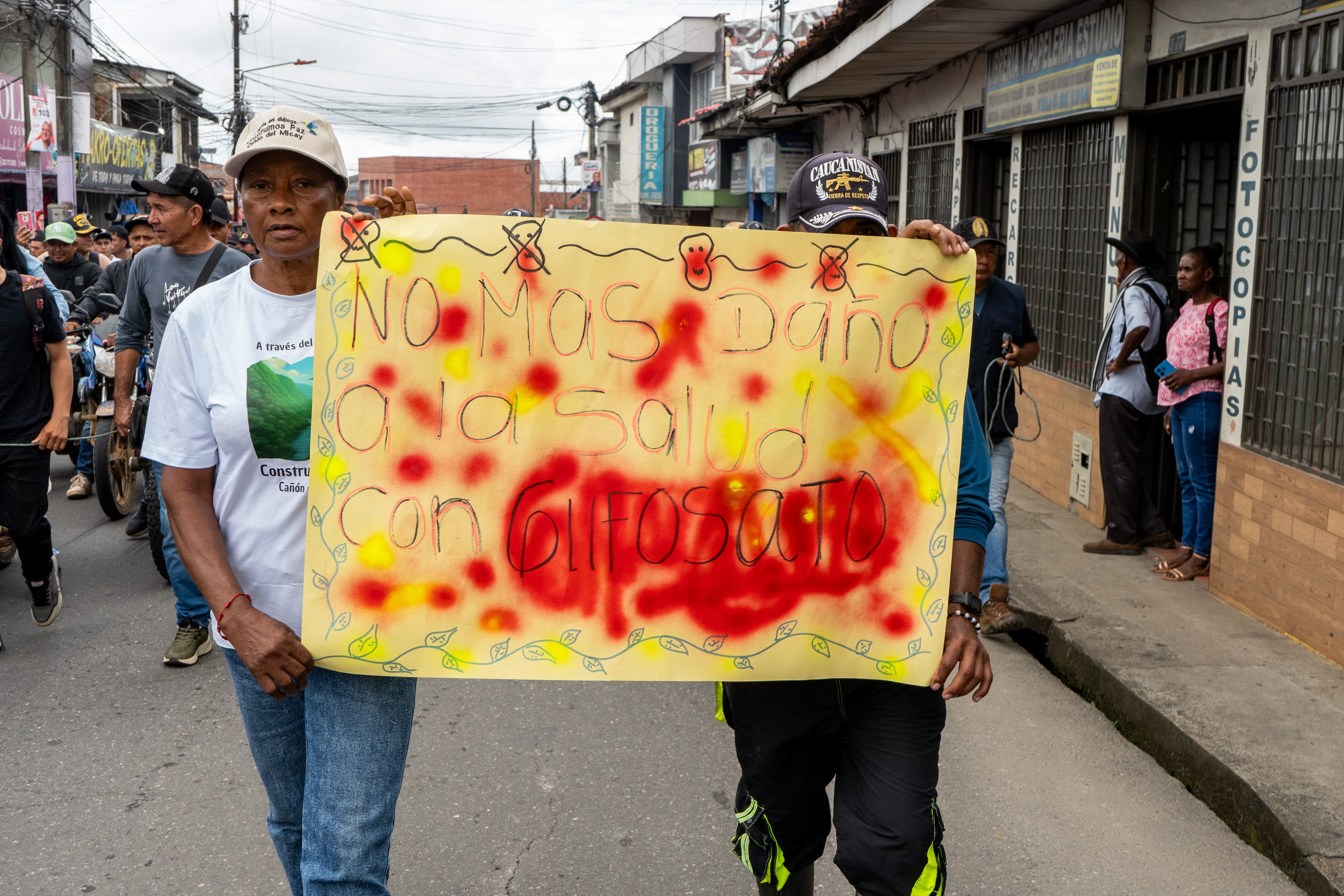 El corazón cocalero del Cauca se organiza y frena la aspersión con glifosato