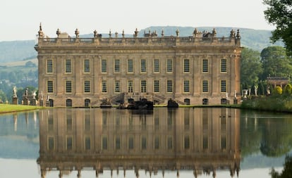 El castillo de Chatsworth.