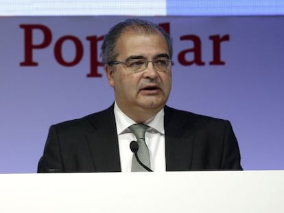 El presidente del Banco Popular, Ángel Ron.