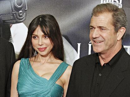 Oksana Grigorieva y Mel Gibson.
