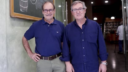 Hilario y Eusebio Arbelaitz, propietarios de Zuberoa.