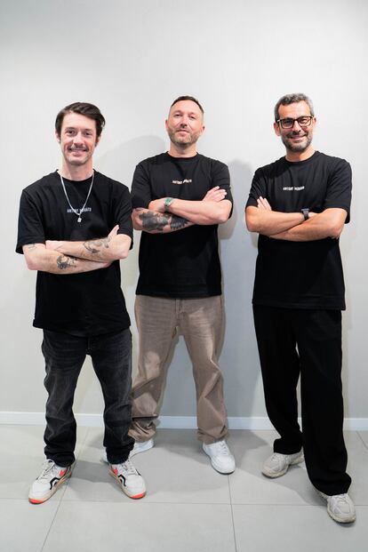 Lele Sacchi, Nic Fanciulli y Lello Caldarelli conforman el jurado de 'The Sound of Unity'.