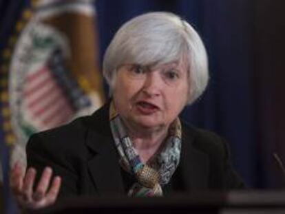 La presidenta de la Reserva Federal, Janet Yellen.