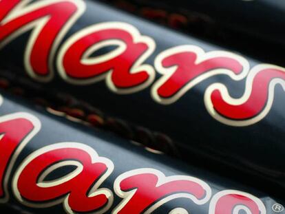 Imagen de unas chocolatinas Mars. 