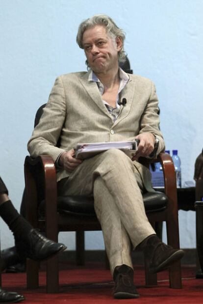 Bob Geldof.