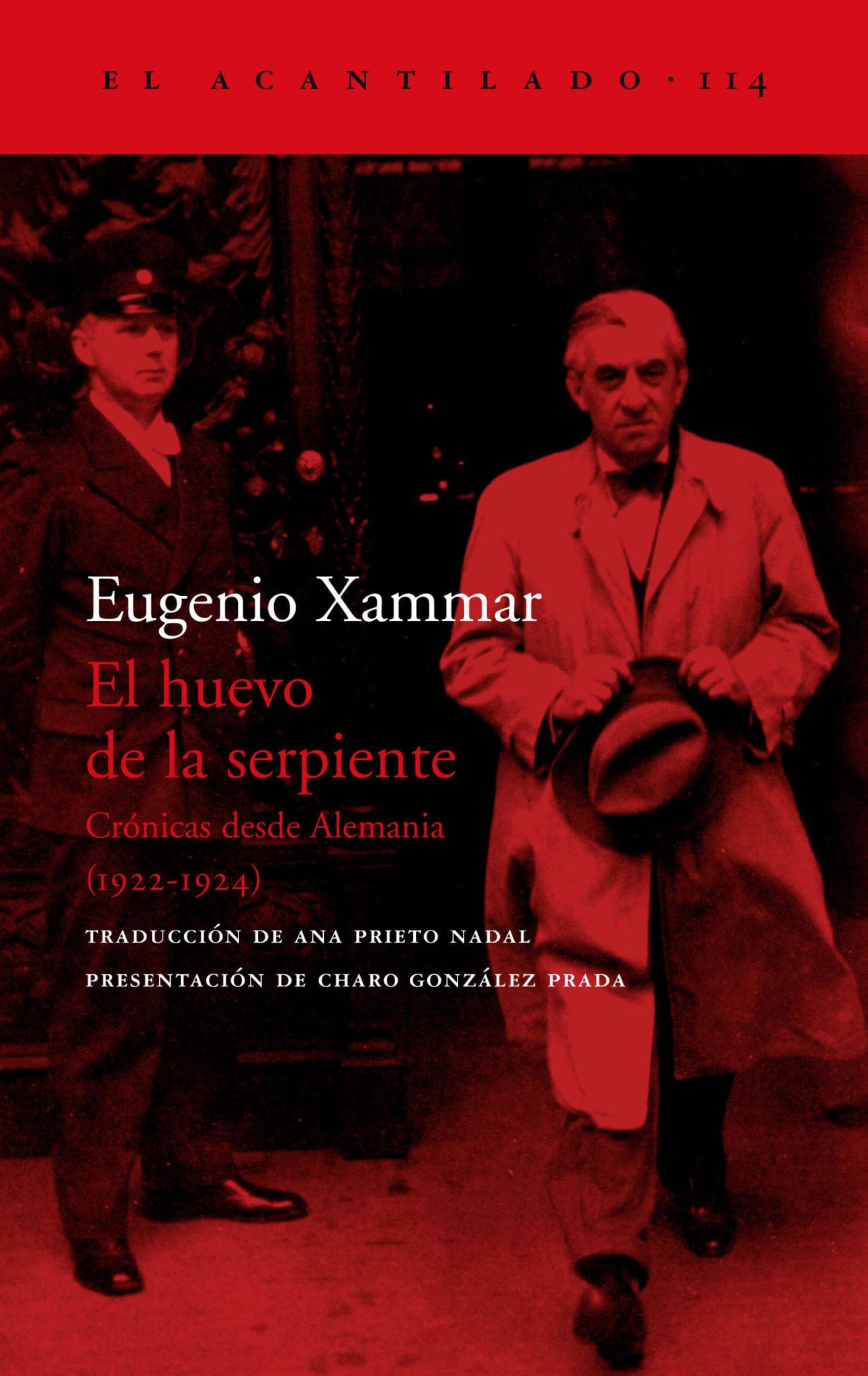 Portada de 'El huevo de la serpiente', de Eugenio Xammar