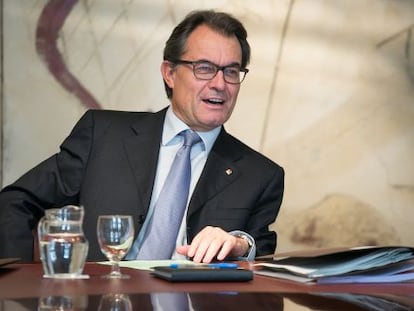 El presidente de la Generalitat, Artur Mas.