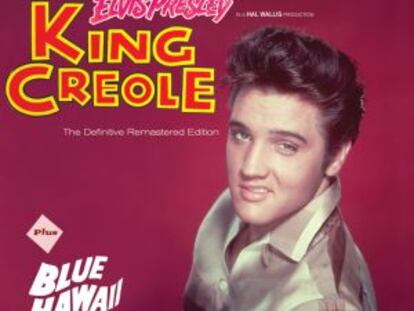 La portada de 'King creole', de Elvis Presley.