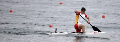 David Cal, en la final de C1 1.000 metros.