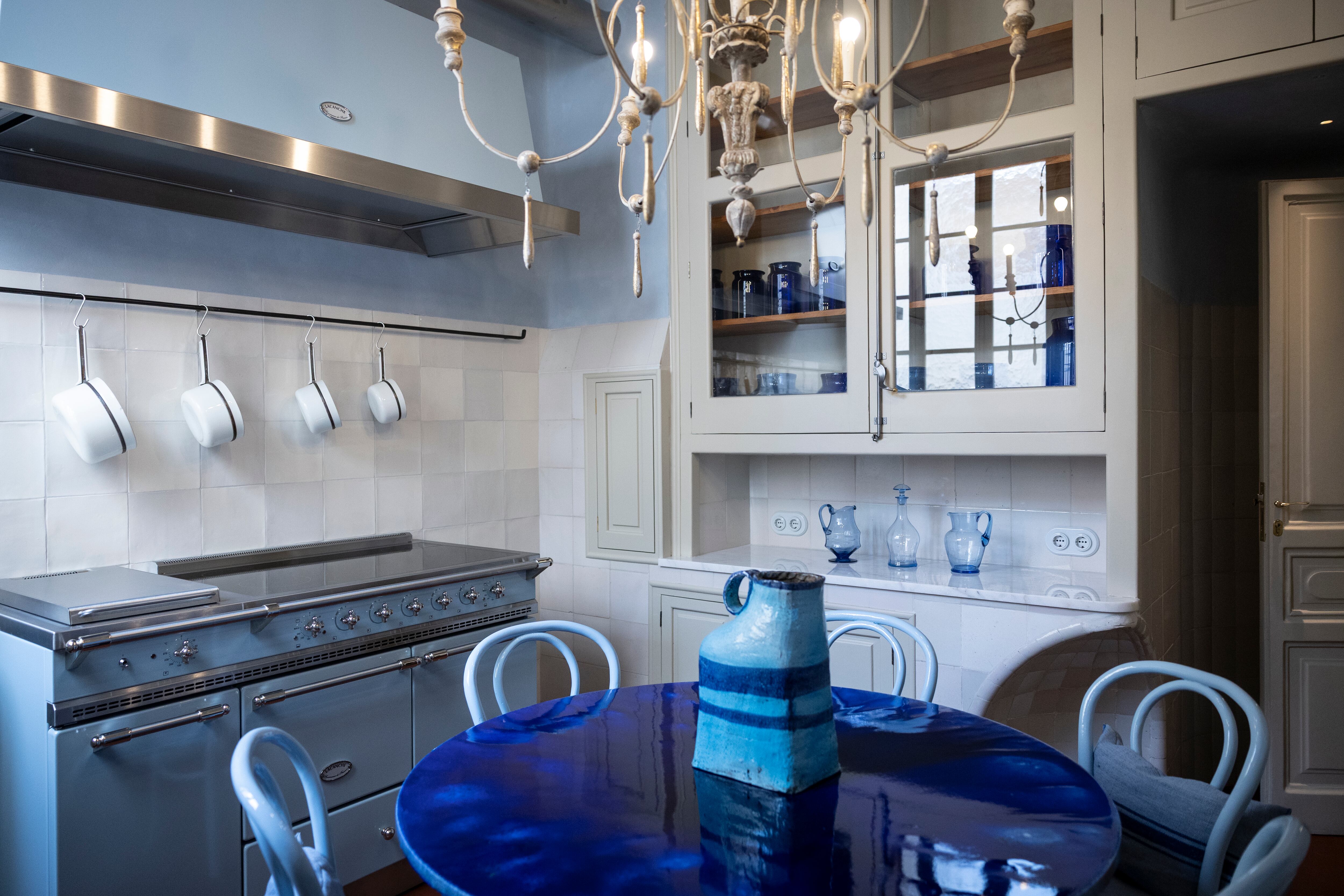 La cocina de la tercera planta de la Casa Batlló. 