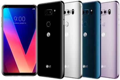 Gama de colores del LG V30