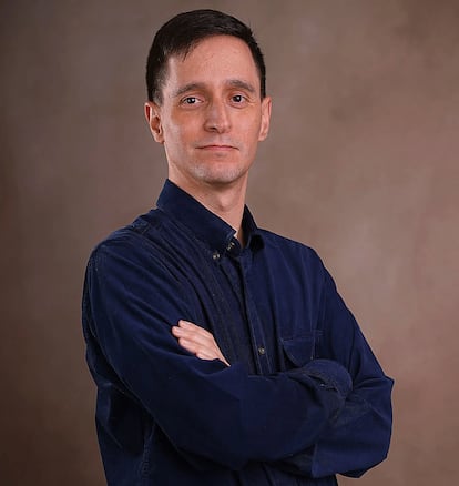 El historiador David Soria, biógrafo de Trajano, en una imagen facilitada por la editorial Desperta Ferro.