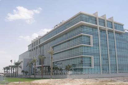 Edificio de Masdar City, en Abu Dabi, donde está instalada la ingeniería Sener.