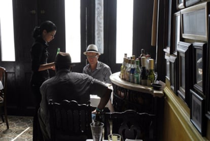 Imagen del restaurante La Guarida, en la Habana (Cuba), el 11 de enero de 2011.