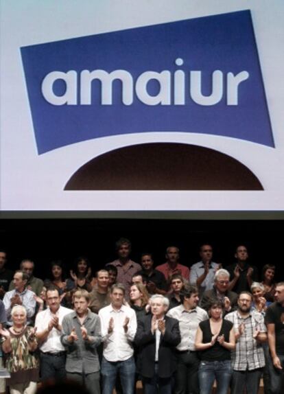 Acto de presentación de la nueva coalición.